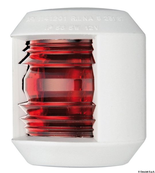Fanale Utility 88 rosso/bianco - 11.412.11